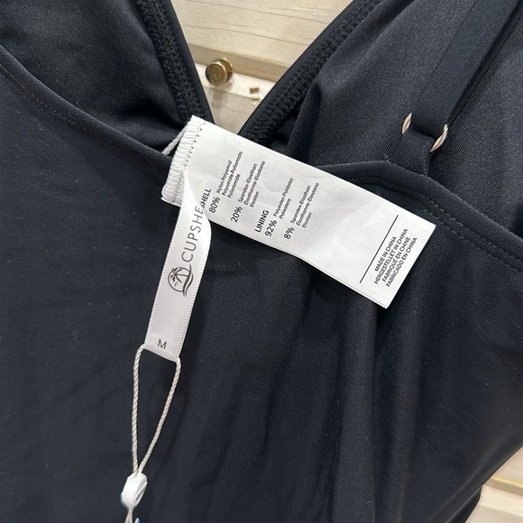 NWT! Tummy Control Black Bathing Suit women’s size Medium - Picture 6 of 7